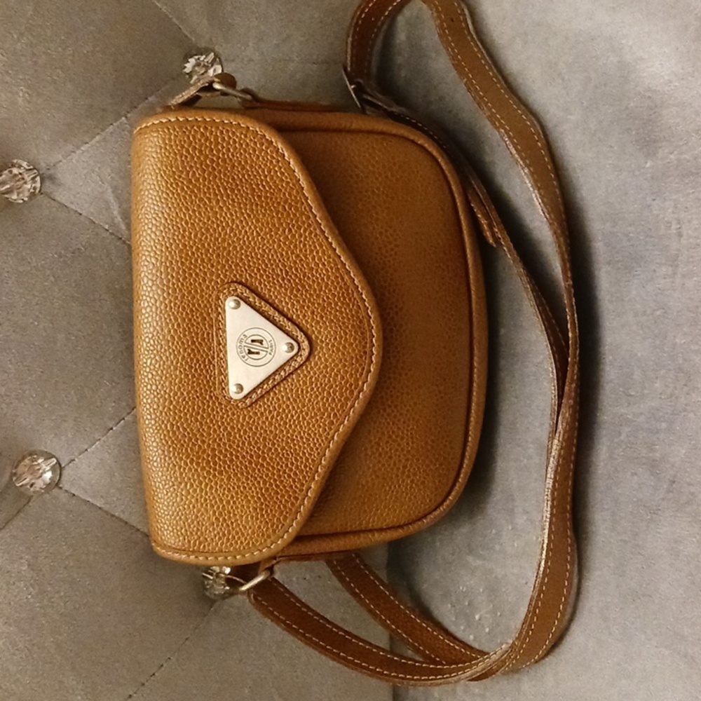 Renoma Paris Pebbled Leather Crossbody